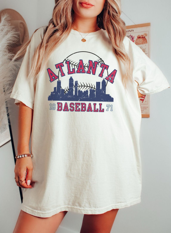 Atlanta Baseball Shirt Atlanta Shirt Atlanta Georgia Shirt Atlanta Gifts Atlanta Fan shirt Unisex Tee