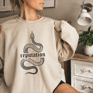 Reputation Snake Shirt, Music Fan Sweatshirt, Unisex Shirt, Music Lover Tee, Concert Shirt, Unisex Hoodie, Vintage Tee