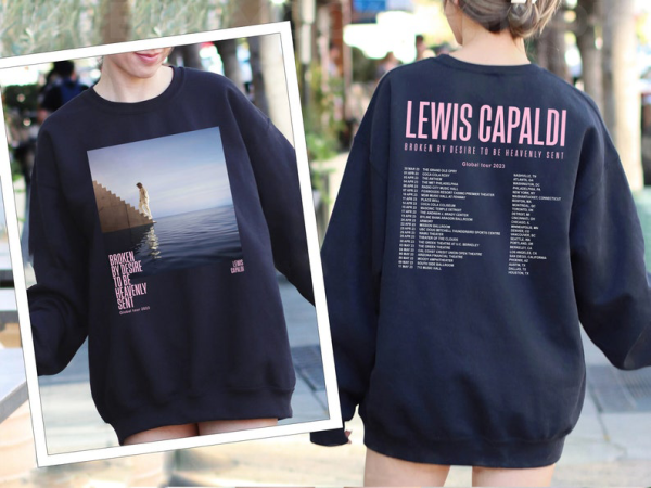 Lewis Capaldi T-Shirt, Lewis Capaldi fan shirt, Country Music, Western Shirt, Lewis Capaldi Tour 2023