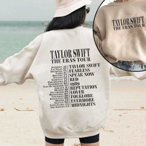 TS The Eras Tour Sweatshirt, The Eras Tour Hoodie, Swiftie Merch Blue Sweatshirt, Midnight Album, TS Tour Concert Tee, Eras Tour Merch