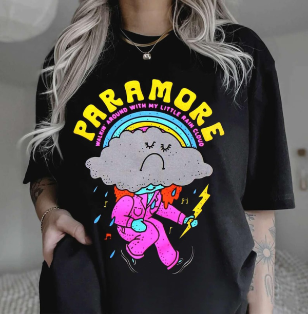 Walking Around With My Little Rain Cloud Paramore Shirt, This Is Why Tour 2023 Paramore Shirt, Rock Band Shirt, Shirt For Fan