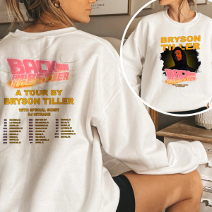 Bryson Tiller Back And Im Better tour 2023 Shirt, Aesthetic Premium Unisex Shirt ,Minimalist Style