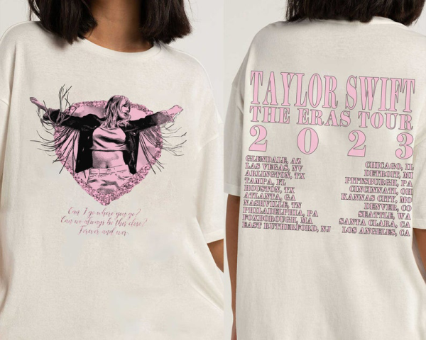 Lyrics Taylor Swiftie The Eras Tour 2023 Shirt, Lover Swiftie Merch Sweatshirt Hoodie, TSwift Album, Retro Music Concert, Tour Date