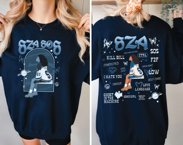 SZA Shirt, Sza – Good Days Graphic Tee, Sza Merch, SOS Tour 2023, Kill Bill, Graphic T Shirt Sza, Sza Sos Tracklist