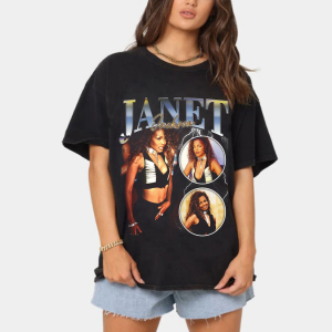 90s Janet Jackson Vintage T shirt, Janet jackson T shirts, Janet jackson Vintage Sweatshirt Music, Hip Hop tshirt, Fan tshirt