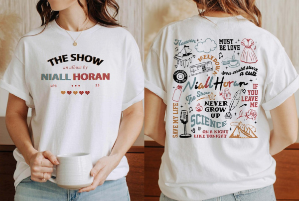 Niall Horan 2 Side Shirt, The Show Album Track List 2 Sides Shirt, Niall Horan The Show 2023 Shirt, Niall Horan Music Tour Shirt, 1D Shirt