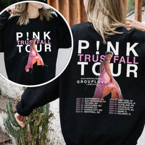 P!nk Trustfall Tour 2023 T-Shirt, P!nk Tour Sweatshirt, Trustfall Tour Shirt, Pink Tour Shirt