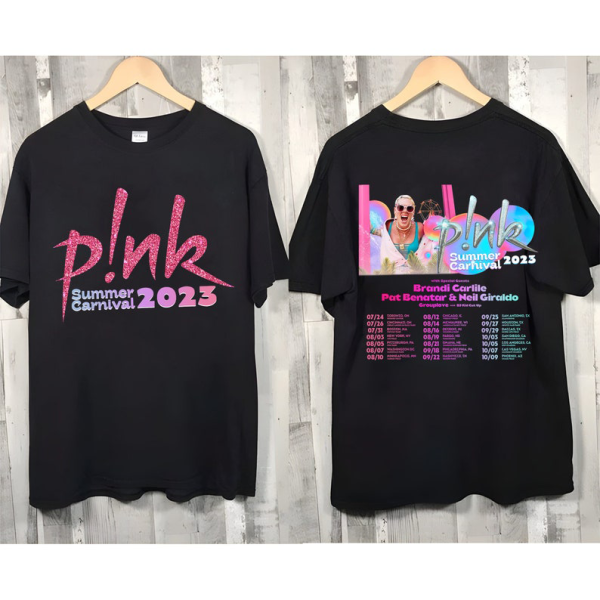 P!nk Pink Singer Summer Carnival 2023 Festi Tour T shirt Hoodie Hoody T-shirt, Pink Summer Carnival 2023 Tour Shirt For Kids, Men and Women