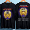 Journey Freedom Tour 2023 2 Sides Shirt, Journey 50Th Anniversary, Journey Tour 2023, Journey Concert Shirt, Journey Fan Gift, Rock Tour.