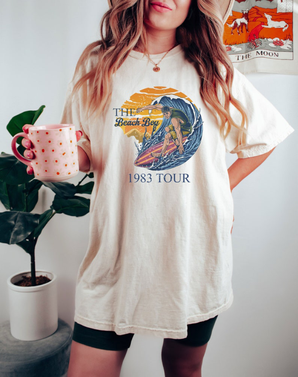 Vintage The Beach Boys 1983 Tour Band Shirt, Retro The Summer In Paradise The Beach Boys Tee, The Beach Boys Fan Shirt