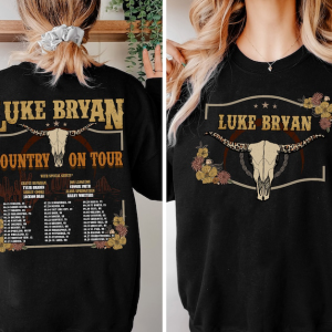 Country on Tour 2023, Music Concert Double Sides Shirt, Country on Tour Merch, Western Cowgirl Merch, Love Country Music Merch, Gift for Her