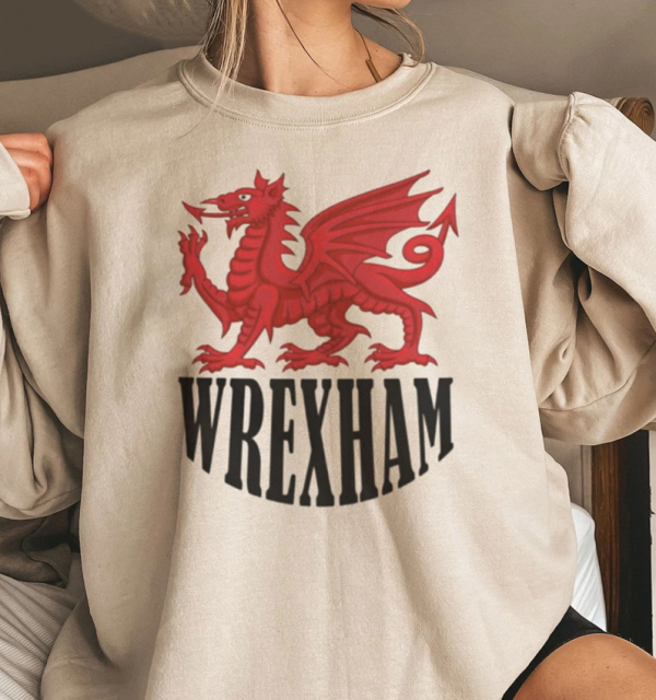 Wrexham FC Sweatshirt, Wrexham 2022 Football Shirt, Wrexham Association Hoodie, Wrexham Logo Tee Sweatshirt Hoodie Unisex, Gift for Fan