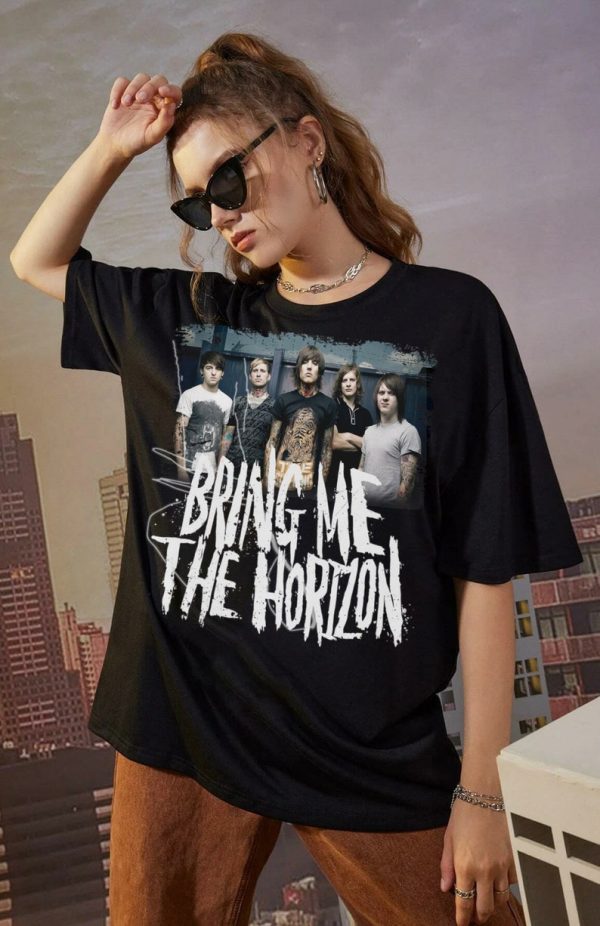 Band bring me the horizon Unisex Shirt, The Horizon Shirt, Music Tour Shirt, Bmth Merch, Bring Me Shirt, Rock Metal Tee, Music Tour 2023