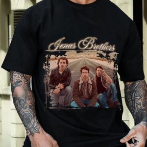 JONAS BROTHERS Shirt, Retro Joe Jonas Shirt, Vintage Nick Jonas Homage Tshirt, Kevin Jonas Fan Tees, Brothers Band Sweater, Jonas Tees T-Shirt