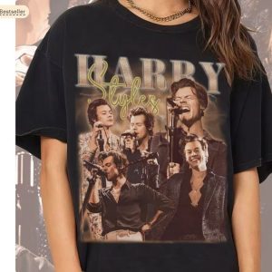 Vintage Harry Styles 90s Bootleg TShirt | Harry Styles Vintage Homage Graphic T-Shirt | Harry Styles Inspired Rap Tee Classic Retro Tee