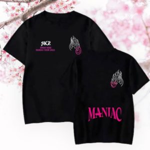 STRAY KIDS MANIAC North America Tour Unisex T-Shirt, Stray Kids Concert T-Shirt, KPop Tees, Bang Chan Felix Hyunjin Lee Know T-Shirt