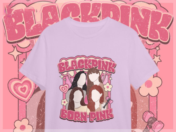 Blackpink Tee Blackpink Tshirt Tshirt For Blinks Kpop Tshirt BP Tshirt Gift For Kpop Blackpink Merch Fanmerch Blackpink World Tour Tshirt