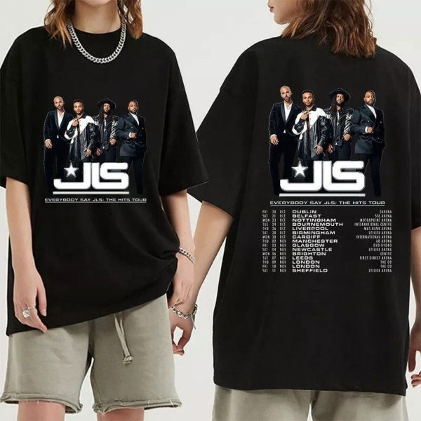 JLS 2023 Tour Shirt, Everybody Say JLS Hit The Tour Shirt, JLS Band Shirt, Jls 2023 Tour Shirt For Fan