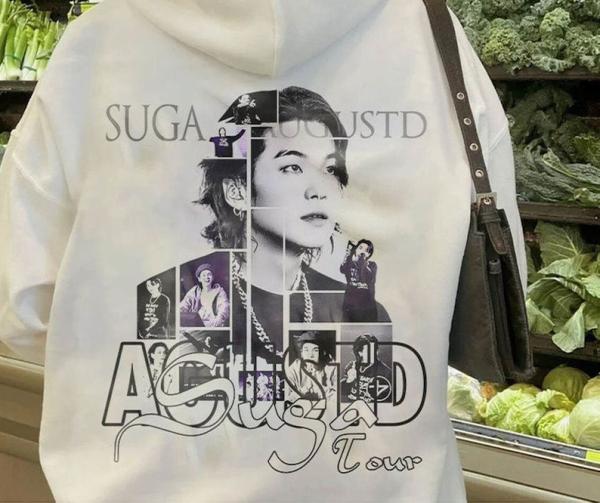 Suga Agustd Tour 2023 Min Yoongi Merch Agustd On Tour 2023 Shirt BTS Suga Sweatshirt