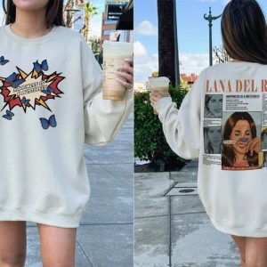 Lana Del Rey Sweatshirt, Happiness Is A Butterfly Shirt, Lana Del Rey Albums Unisex T-Shirt, Hoodie