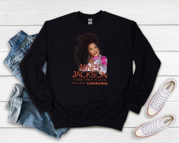 Janet Jackson Shirt, Janet Jackson TogetherAgain Tour 2023 T Shirt, Janet Jackson Merch, Janet Jackson Hoodie, Sweatshirt Full Size