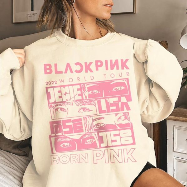 BLACKPINK Shirt, Black Pink Pink Venom Shirt, Jennie Shirt, Rose Shirt, Jisoo Shirt, Lisa Shirt, BlackPink Born Pink Vintage 90s Style Tees