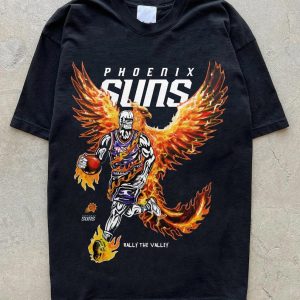 Warren Lotas ” Rally the Valley ” Phoenix Suns T-shirt | NBA Suns in 4 shirt, Basketball Shirt, Youth , Devin booker shirt – UNISEX