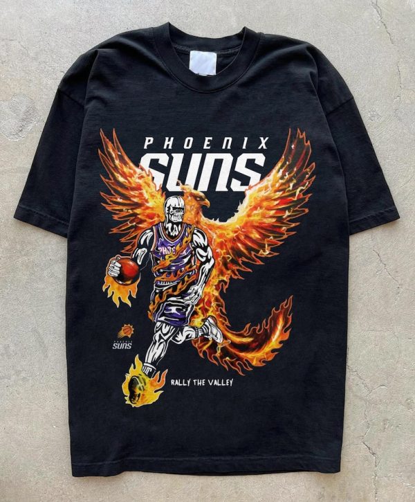 Warren Lotas ” Rally the Valley ” Phoenix Suns T-shirt | NBA Suns in 4 shirt, Basketball Shirt, Youth , Devin booker shirt – UNISEX