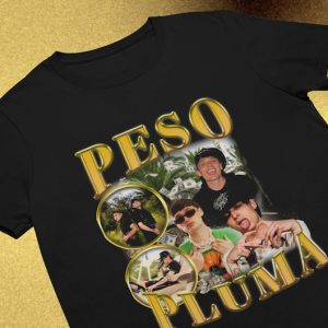 Peso Pluma T-shirt | Merch | trending | corridos | Mexico | handmade | dtf | streetwear | concerts | belicos