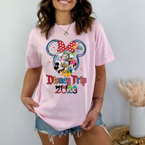 Disney Trip 2023 Shirt, Disney Mickey Minnie Shirt, Disneyworld Shirt 2023, Vintage Disneyland Shirt, Disney Vacation Tee