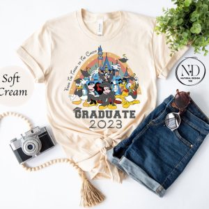 From the tassel to the castle Graduate 2023 Shirt, Mickey & friends Happy Grad Shirt, Graduated Tee, Gift for the Grad, Disney Graduation