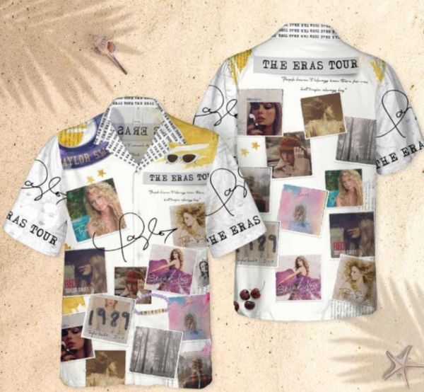 Taylor Swift Hawaii Shirt, The Eras Tour Sign Best Hawaiian Shirts, Swiftie Eras Tour Shirt,The Eras Tour 2023 Hawaii Shirt