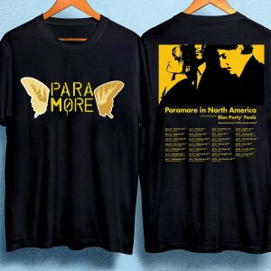 Paramore 2023 Tour Shirt, Paramore In North America Tour Shirt, Paramore Shirt, Music Tour 2023 Tshirt, Band Tour 2023 Shirt, Gift For Fan