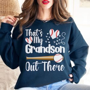 Baseball Grandma Shirt Tball Grandma Baseball Game Tee Ballpark Sweatshirt Baseball Grandson Sweater Baseball Sweatshirt Sports Grandma Tee