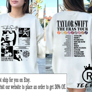 TS E.r.a.s Tour 2023 Sweatshirt, T.S Tour 2023 Shirt Hoodie