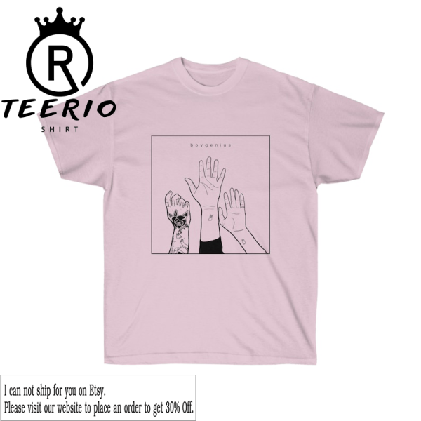 boy genius Line Art Band Tee Shirt