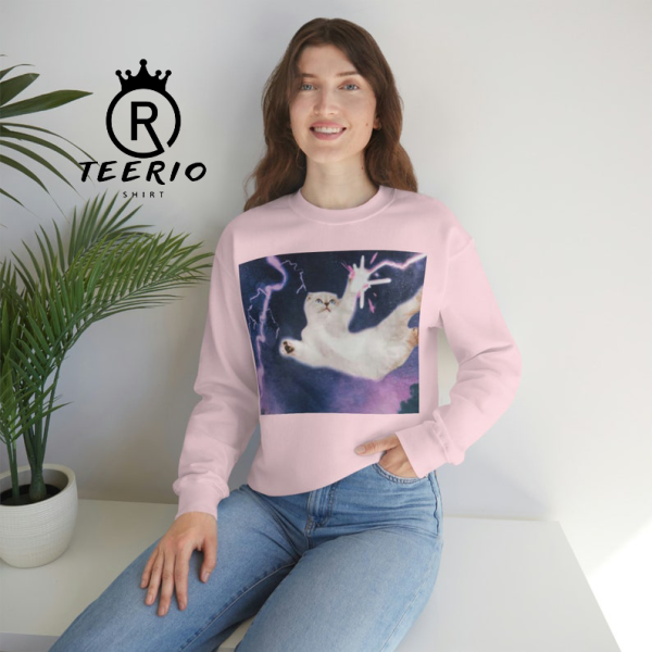 Taylor Cat Lightning Bolt Sweatshirt, Olivia Lightning Pink Sweatshirt, Taylor Swift’s Cat Pink Shirt