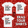 The Eras Concert Tour Shirt, Taylors Version Rock Band Unisex T-shirt Short Sleeve