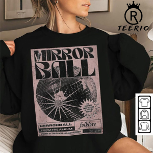 Mirrorbal Taylor Vintage Art Shirt, Taylor Midnights Pink Mirrorbal, taylor album trending 2023 Hoodie Sweatshirt T-Shirt