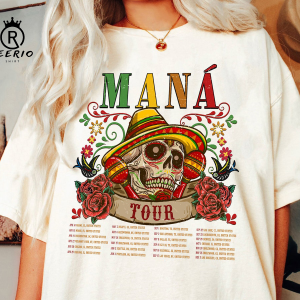 Mana Shirts, Mana Tour 2023 Tee, Mana Concert Shirt, México Lindo Y Querido Tour Shirt