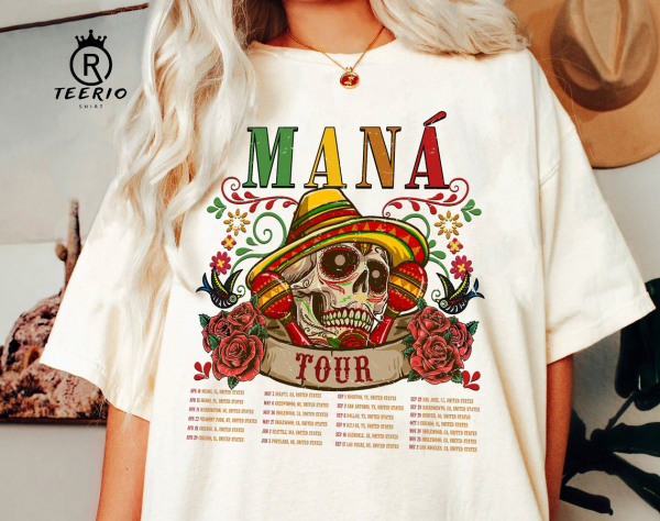 Mana Shirts, Mana Tour 2023 Tee, Mana Concert Shirt, México Lindo Y Querido Tour Shirt