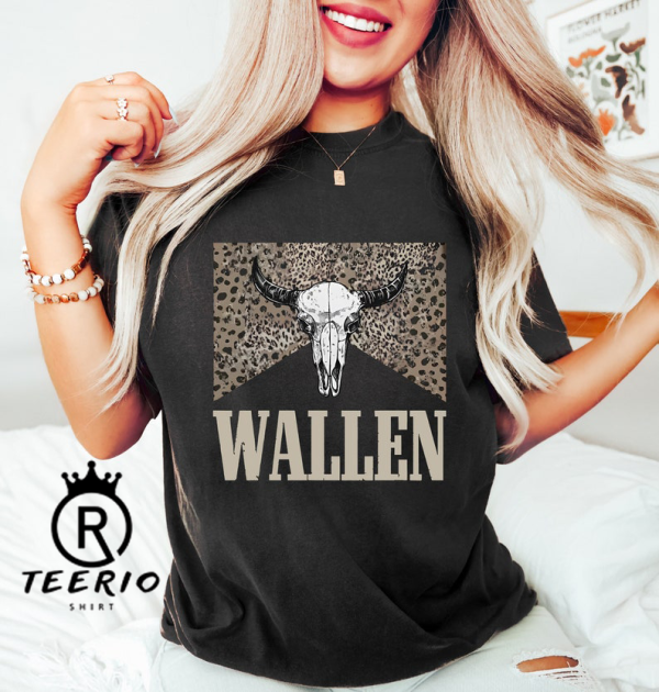 Wallen Cow Skull Shirt, Western Shirt, Wallen Shirt, Country Music Shirt,Wallen Sweatshirt,Wallen Country Music Shirt,Country Concert Shirt