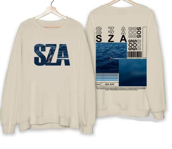 SZZ Shirt, SZA SOS T-shirt, Sza Poster T-shirt, Vintage Tee, Sza Graphic Tee Shirt