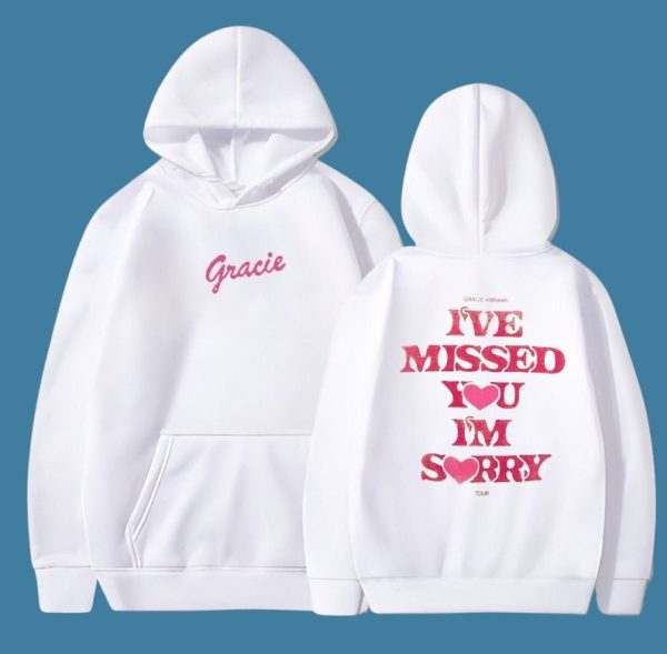 i miss you im sorry two sided gracie abrams hoodie