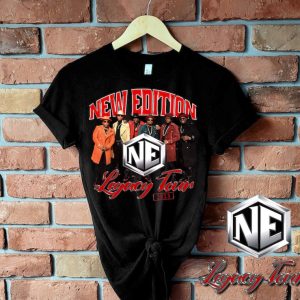 New Edition T-shirt, Tee, New Edition Shirt, Legacy Tour Shirt, Custom New Edition Tee, DTF Printed