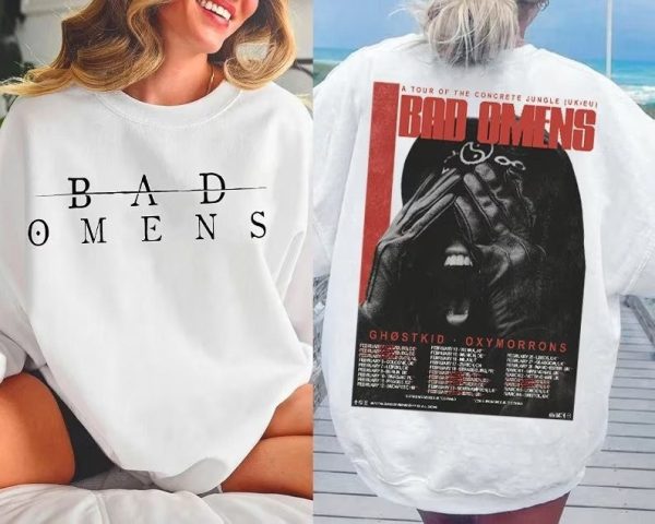 Bad Omens Band Music Tour 2023 Shirt, A Tour Of The Concrete Jungle Tour 2023, Bad Omens Shirt, Concrete Jungle Tour 2023 Shirt