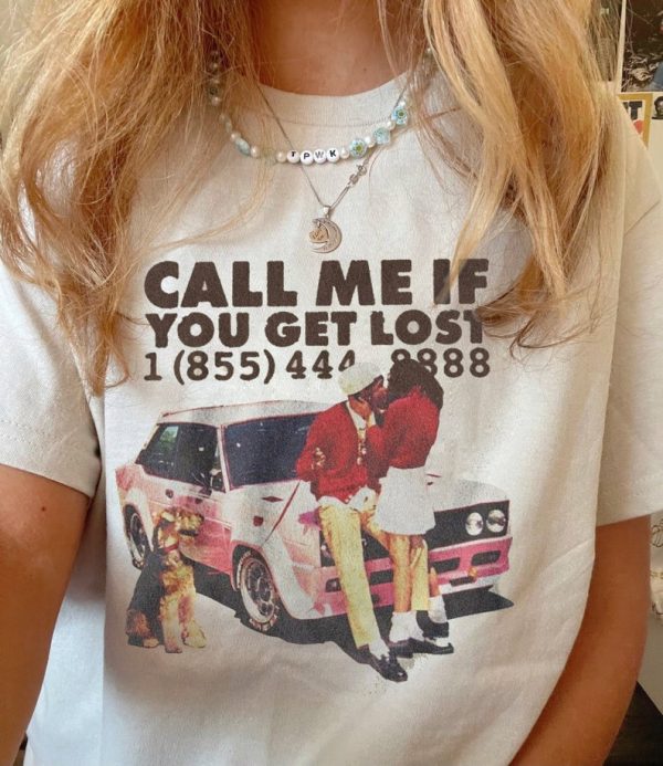 Call me if you get lost Retro Aesthetic shirt