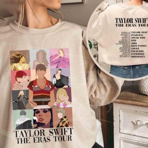 Taylor The Eras Tour Shirt, Taylor New Album Midnight, Swift The Eras Tour Shirt