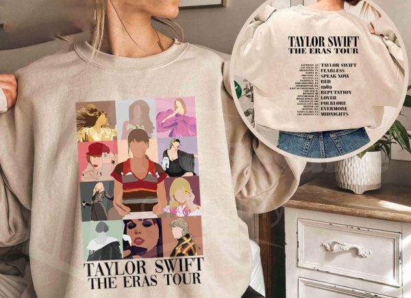 Taylor The Eras Tour Shirt, Taylor New Album Midnight, Swift The Eras Tour Shirt