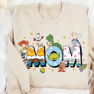 Retro Toy Story Characters Mom Shirt / Disney Mom T-shirt / Disney Mother’s Day/ Gift For Mom / Mommy and Me Matching Tee / Magic Kingdom